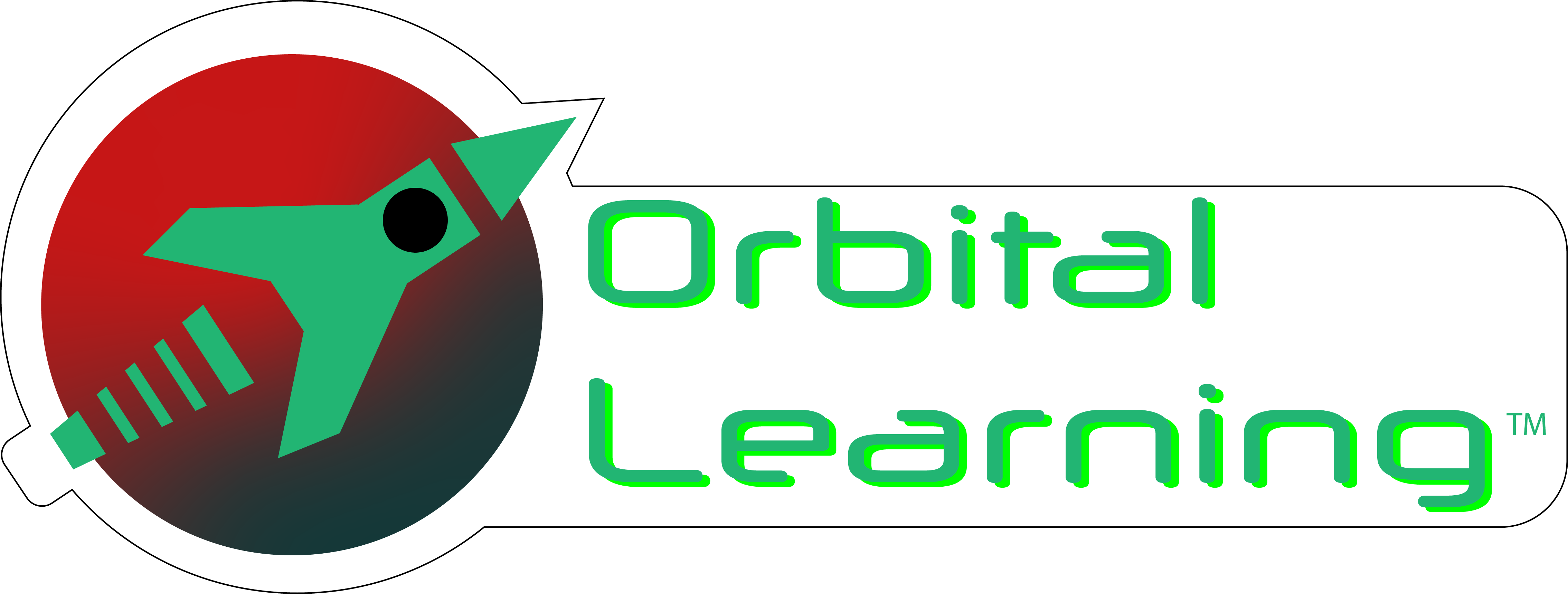 Orbital Learning Logo Sticker